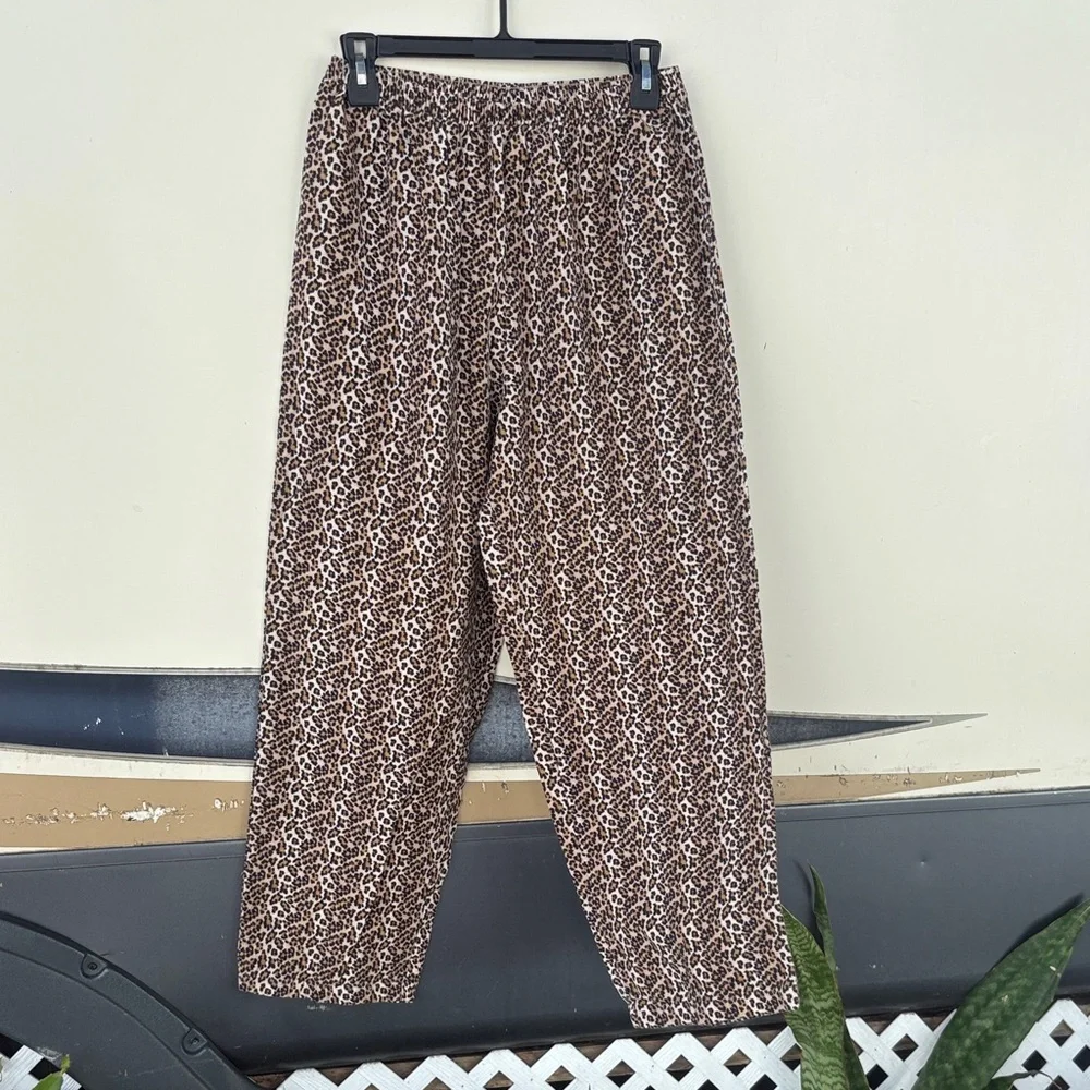 Brown Patterned Men's Pants - Picture 1 of 5